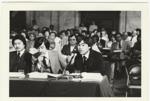 Commission on Wartime Relocation and Internment of Civilians hearings (ddr-densho-346-143)