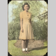 Woman in yellow dress (ddr-densho-587-72)