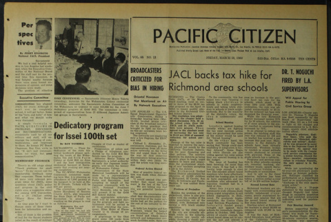 Pacific Citizen, Vol 68, No. 13 (March 28, 1969) (ddr-pc-41-13)