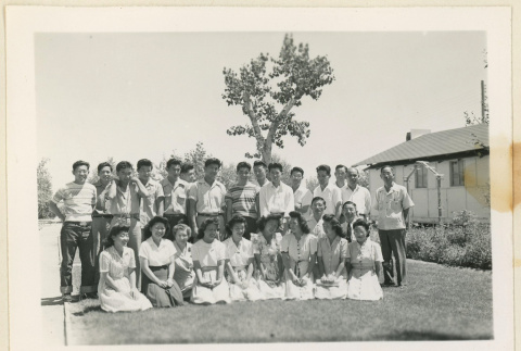 News Courier staff at Gila River (ddr-densho-37-1545)
