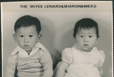 Lenard and Carolyn [?] Iriye (ddr-densho-522-731)