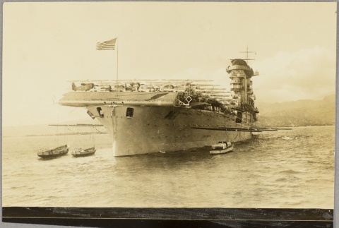 The USS Lexington (ddr-njpa-13-81)