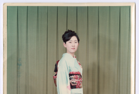Woman in kimono (ddr-densho-501-45)