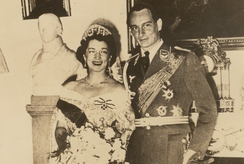 Wedding portrait of Louis Ferdinand and Kira Kirillovna (ddr-njpa-1-340)