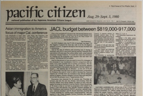 Pacific Citizen, Vol. 91, No. 2104 (August 29 - September 5, 1980) (ddr-pc-52-30)