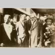 Ramsay MacDonald welcomed by Neville Chamberlain and Paul Baldwin (ddr-njpa-1-918)
