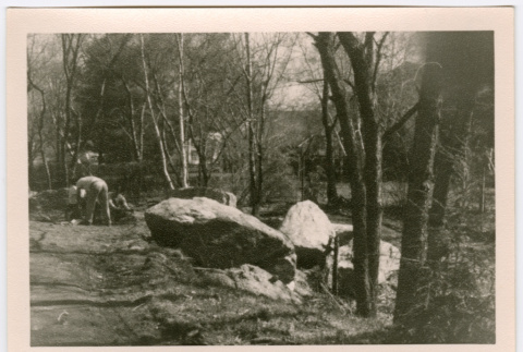 Rock feature under construction (ddr-densho-377-2015)