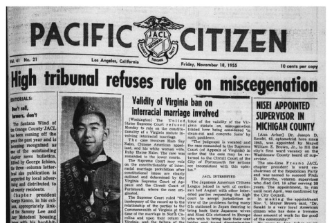 The Pacific Citizen, Vol. 41 No. 21 (November 18, 1955) (ddr-pc-27-46)