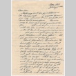 Letter to Kaneji Domoto from Hideo Nishiyama (ddr-densho-329-490)