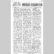 Gila News-Courier Vol. II No. 62 (May 25, 1943) (ddr-densho-141-98)
