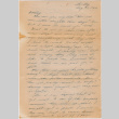 Letter from Alvin Uchiyama to Kathleen Koga Uchiyama (ddr-densho-406-38)