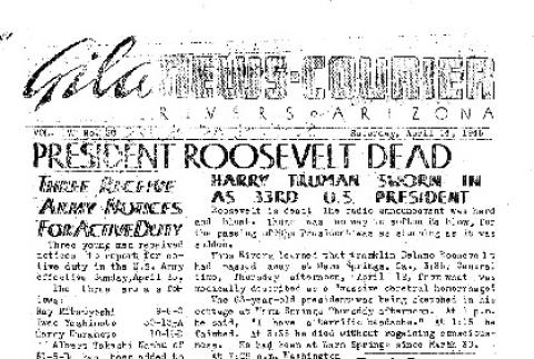 Gila News-Courier Vol. IV No. 30 (April 14, 1945) (ddr-densho-141-389)