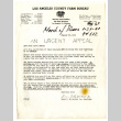 Letter from Louis F. De Martini, Jr., President, Los Angeles County Farm Bureau to Farm Bureau member, January 22, 1952 (ddr-csujad-5-280)