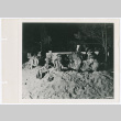 Members of Company I, 299th Infantry on watch in the Hanalei Beach Area (ddr-densho-1007-164)
