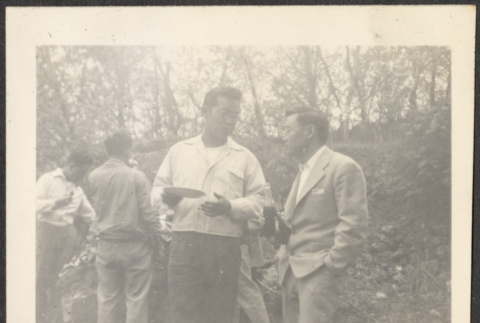 Men at a picnic (ddr-densho-433-1084)