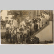 Postcard of group of children on stairs (ddr-densho-426-176)