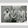 Portrait of three men (ddr-densho-1007-430)
