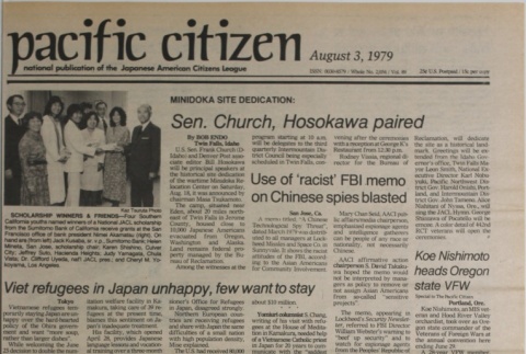 Pacific Citizen, Vol. 89, No. 2054 (August 3, 1979) (ddr-pc-51-30)