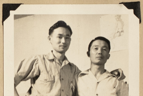 Akino and Frank at Rohwer (ddr-densho-542-565)