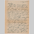 Letter from Alvin Uchiyama to Kathleen Koga Uchiyama (ddr-densho-406-147)