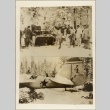 Photos of an airplane, and Finnish soldiers with a tank (ddr-njpa-13-1023)