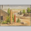 Painting of Santa Fe Internment Camp (ddr-manz-2-36)