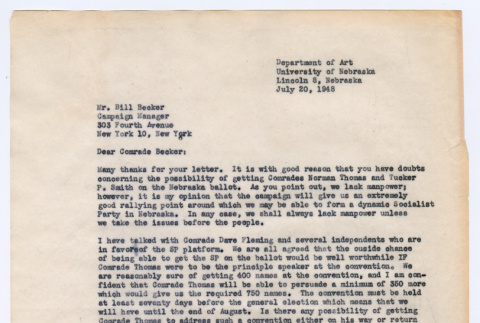 Letter from Joseph Ishikawa to Bill Becker (ddr-densho-468-203)