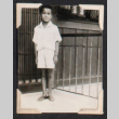 Boy in short shirt and short pants (ddr-densho-468-476)