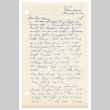 [ Letter to Mrs. Whitney from Louise Fukuda | November 10, 1942 ] (ddr-janm-22-76)