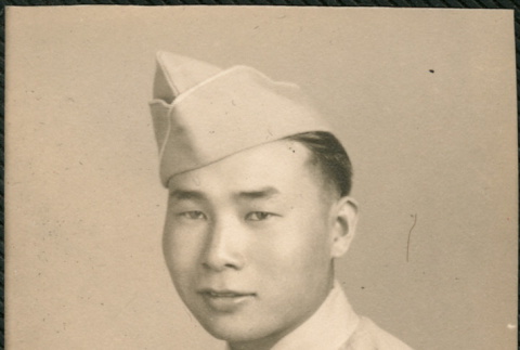 Portrait of man in uniform (ddr-densho-522-650)