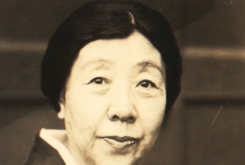 Women's association president Hisako Motono (ddr-njpa-4-1107)