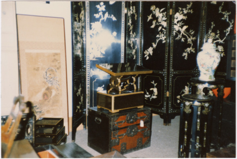 Collection of lacquerware trays, screens, boxes and tables (ddr-densho-424-864)