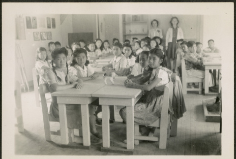 Children in classroom (ddr-csujad-32-24)