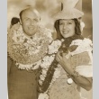 Lily Pons and Andre Kostelanetz arriving in Hawai'i (ddr-njpa-1-1340)