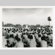 Members of the 442nd gathered at memorial service (ddr-densho-1007-150)