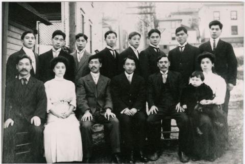A group of young men and women (ddr-densho-353-341)