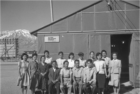 Group in front of Tailor Drafting School (ddr-densho-153-271)