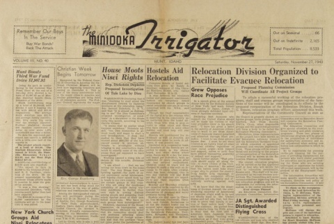 Minidoka Irrigator Vol. III No. 40 (November 27, 1943) (ddr-densho-119-65)