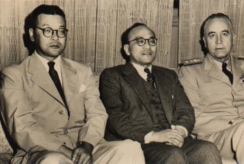 Shinjiro Tsumura, Shunichi Matsumoto and Arthur W. Radford (ddr-njpa-4-850)