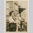 Japanese American woman and baby (ddr-densho-26-127)