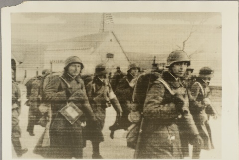 Photo of soldiers walking (ddr-njpa-13-1626)