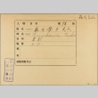 Envelope of Eiko Fujikawa photographs (ddr-njpa-5-1063)