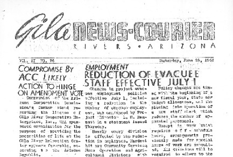 Gila News-Courier Vol. II No. 76 (June 26, 1943) (ddr-densho-141-113)