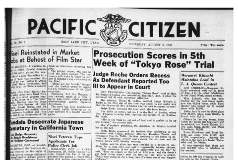 The Pacific Citizen, Vol. 29 No. 6 (August 6, 1949) (ddr-pc-21-31)