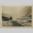 Bridge leading to Nisqually Glacier (ddr-densho-124-10)