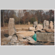 Pool with rock feature under construction (ddr-densho-377-2400)