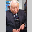 Mazaru Ogawa with Phi Beta Kappa key (ddr-densho-1007-484)