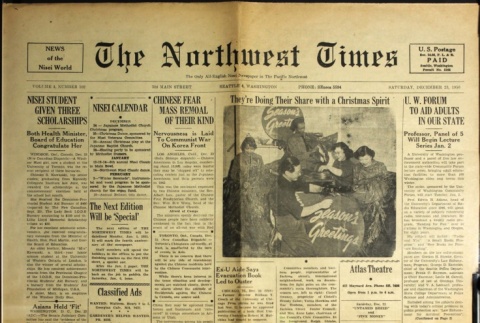 The Northwest Times Vol. 4 No. 102 (December 23, 1950) (ddr-densho-229-260)