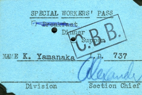 Workers' pass (ddr-densho-188-30)