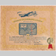 Humorous certificates issued to Tomoye Takahashi from Pan-Am airlines for crossing the international date line (ddr-densho-424-1037)